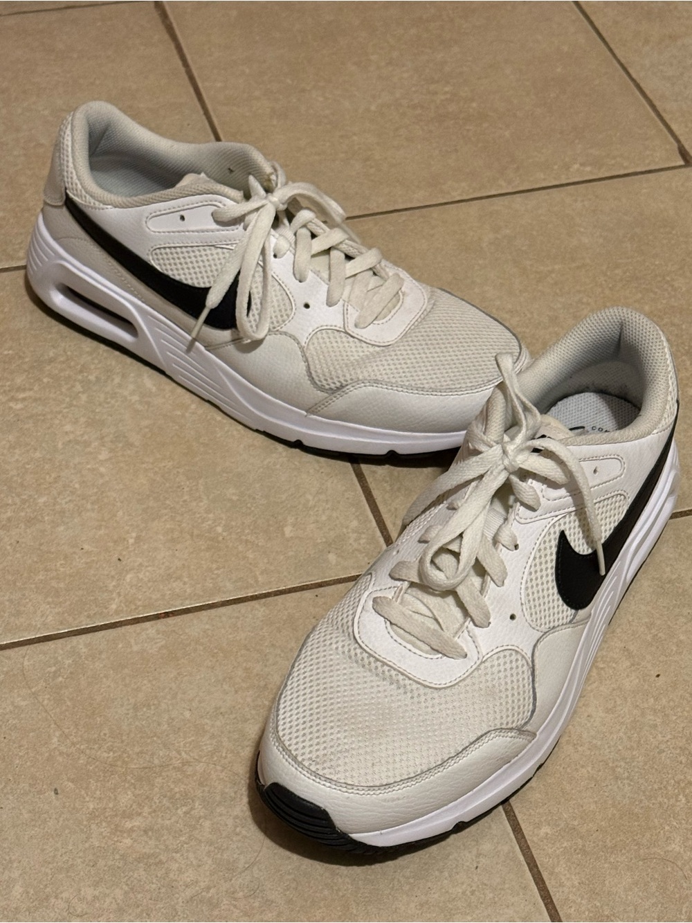 Nike Men's Air Max SC Shoes CW4555-102 White US12